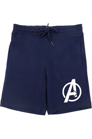 Wear Your Mind Boys Navy Blue Avengers Shorts