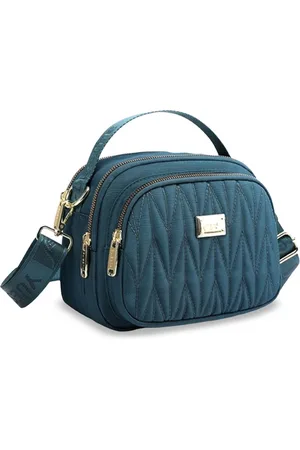 Diva Dale Structured Handheld Bag with Quilted
