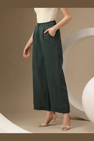 Chemistry Women High-Rise Pleated Culottes