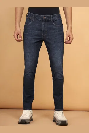Wrangler Men Slim Fit Light Fade Stretchable Jeans
