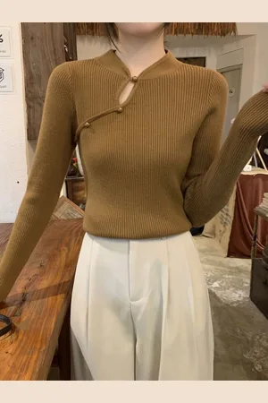 HERE&NOW Women Keyhole Neck Regular Top