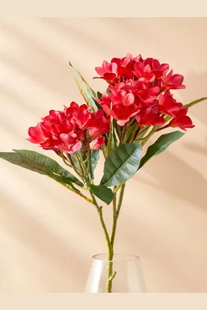 Home Centre Pink Frangipani Artificial Flower