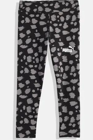 PUMA Girls Essential+ Animal Printed Tights
