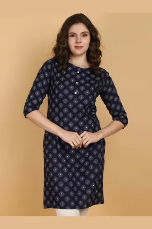 V-Mart Ethnic Motifs Printed Straight Kurta