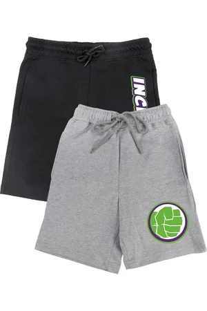Wear Your Mind Boys Pack Of 2 Hulk Shorts