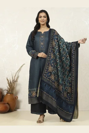 Biba Geometric Printed Unstitched Dress Material