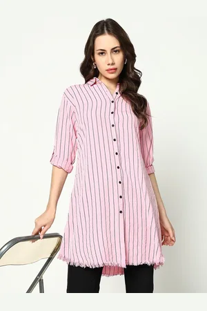 SHOWOFF Women Striped Casual Shirt