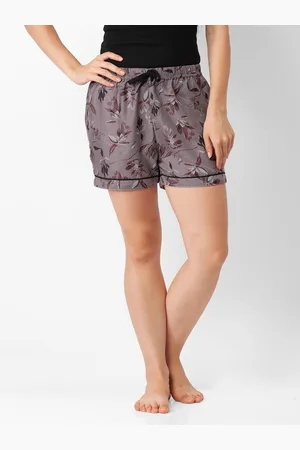 FashionRack Women Pack Of 2 Printed Lounge Shorts
