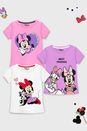 YK Girls 3 Printed T-shirt