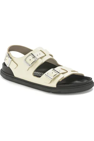 Birkenstock Cannes Women Narrow Width Leather Buckle Closure Sandals