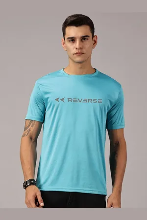 Rodzen Men Printed Applique T-shirt
