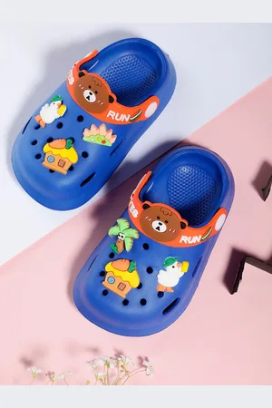 PASSION PETALS Boys House Embossed Lightweight Clogs
