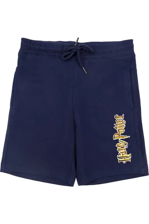 Wear Your Mind Boys Navy Blue Harry Potter Detail Shorts