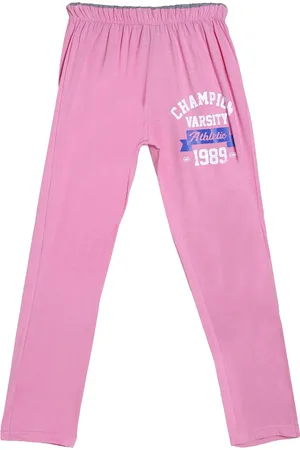 Sweet Angel Boys Pink Printed Pure Cotton Track Pants