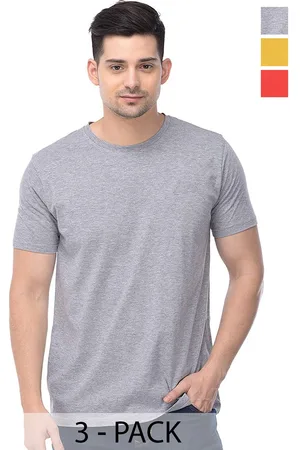 Color Capital Unisex Pack Of 3 Short Sleeves Cotton T-shirts
