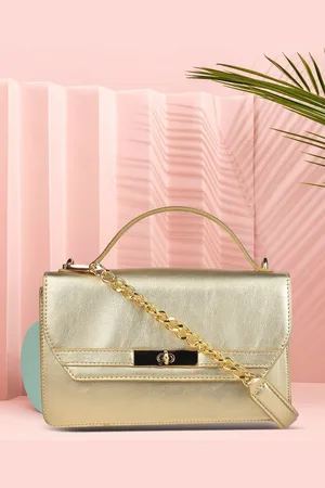marie claire Women Solid Structured Satchel Bag