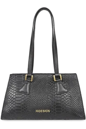 Hidesign Women Animal Textured Leather Shopper Handheld Bag