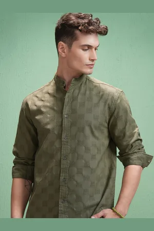 Highlander Men Opaque Casual Shirt