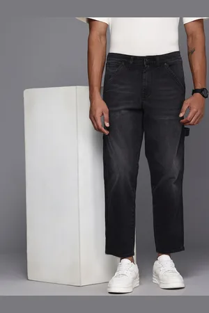 Louis Philippe Men Loose Fit Light Fade Stretchable Jeans
