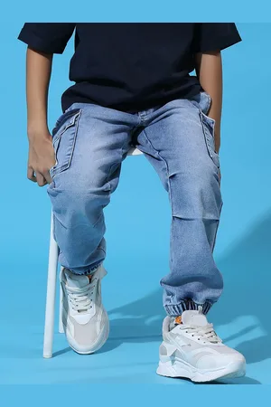 My Milestones Boys Low Distress Stretchable Jeans