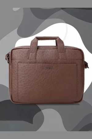 Police Men Textured Messenger Bag