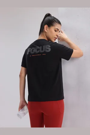 HRX Twin Collection Printed Training T-shirt