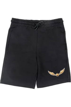 Wear Your Mind Boys Black Harry Potter Detail Shorts