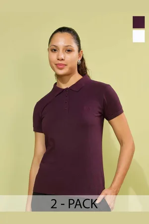 dollar Pack Of 2 Polo Collar Cotton T-shirt