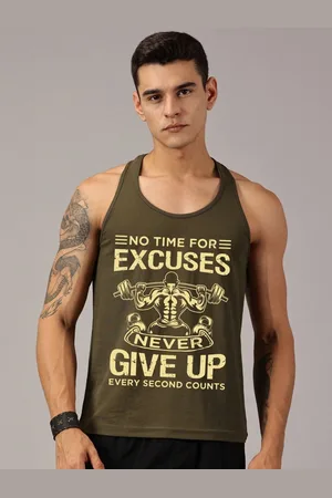 Rodzen Men Printed Raw Edge T-shirt