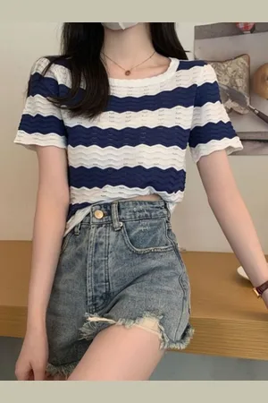 HERE&NOW Women Striped Top