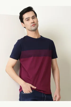 RARE RABBIT Men Rings-4 Slim Fit Solid Polo Collar T-Shirt