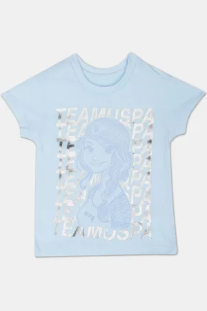 Ralph Lauren Girls Graphic Printed Pure Cotton T-shirt