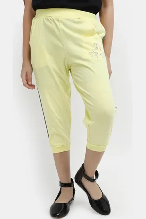 V-Mart Girls Mid Rise Embellished Cotton Shorts