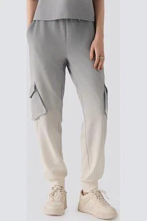Muvazo Women Comfort Wrinkle Free Cargos Trousers