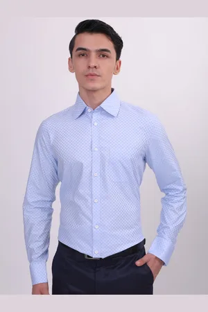 LOUIS STITCH Comfort Checked Cotton Formal Shirt