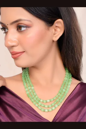 Silvermerc Designs Women Copper Gold-Plated Handcrafted Necklace