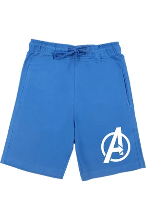 Wear Your Mind Boys Blue Avengers Regular Fit Shorts