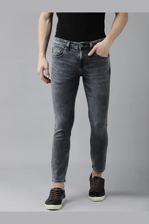 SPYKAR Men Kano Slim Fit Mid Rise Light Fade Stretchable Jeans