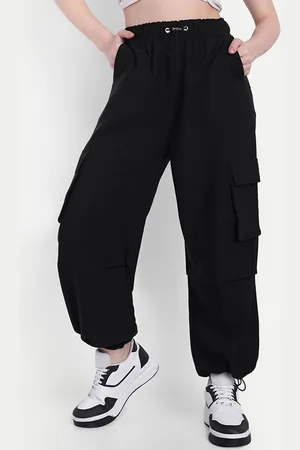 Broadstar Women Rapid-Dry Baggy Fit Cargo Joggers