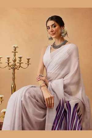 silk land Tie and Dye Digital Print Saree