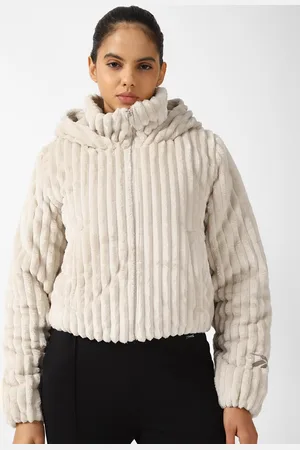 Reebok Self Design Hooded Fashion Puffer Jacket