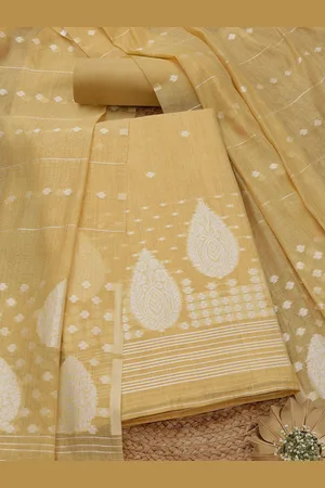 Soch Ethnic Motifs Woven Design Unstitched Dress Material