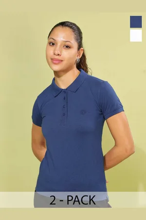 dollar Pack of 2 Polo Collar Cotton T-shirt