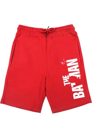 Wear Your Mind Boys Red Batman Shorts