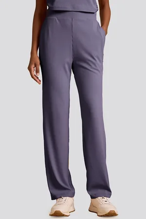 Muvazo Women Comfort Wrinkle Free Trousers
