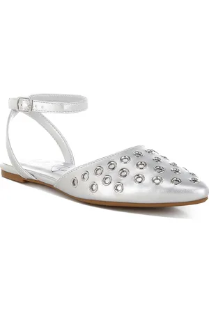 London Rag Women Embellished Mules Flats