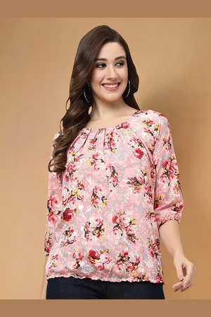 Moda Rapido Floral Print Top