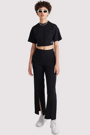 Muvazo Women Custom Straight Fit Cotton Trousers