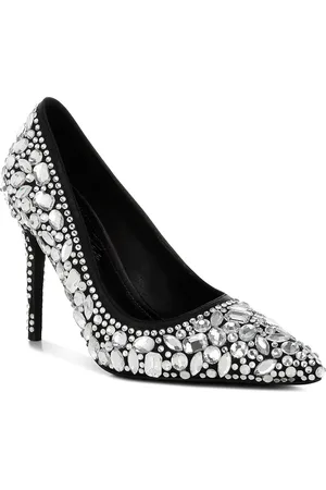 London Rag Printed Leather Stiletto Pumps