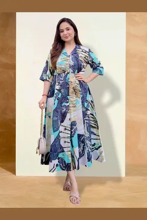 Moda Rapido Print Applique Fit & Flare Dress